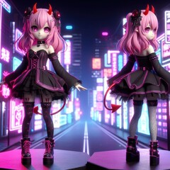3d anime character