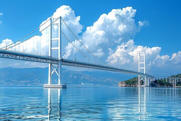 Magnificent Improbable Length: The Graceful Form Suspension Bridge