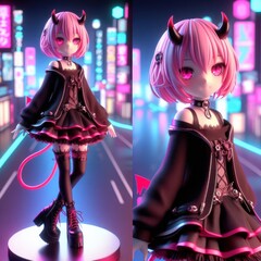 3d anime character