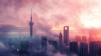 Fototapeta premium skyline