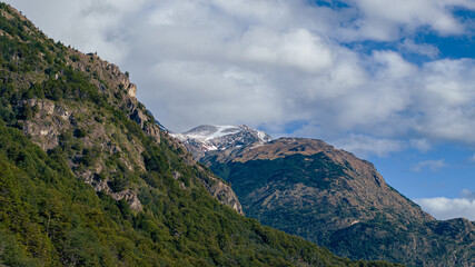 Naklejka premium Cordilheira dos Andes, Chile and Argentina