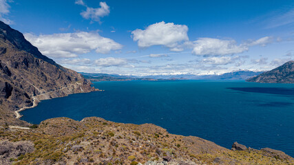 Lago General Carrera/Buenos Aires Lake - Carretera Austral - Chile - Argentina, border