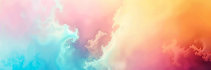 Abstract gradient background in pastel colours,