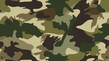 Camo background for  textured military hunting or paintball camouflage pattern