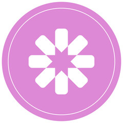 Modern Minimalist Sticker