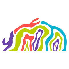 Corner Liquid Topography