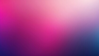 Fototapeta premium Pink magenta blue purple abstract color gradient background grainy texture effect web banner header poster design digital grain soft noise effect, generative ai
