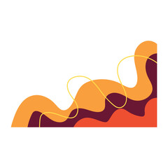 Abstract Organic Corner