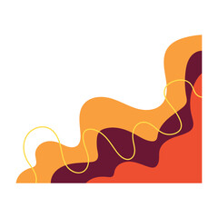 Abstract Organic Corner