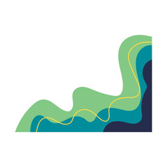 Abstract Organic Corner