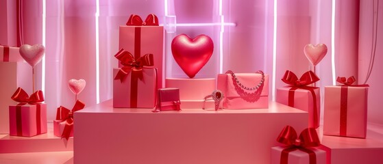 Valentines Day presents an array of romantic gifts