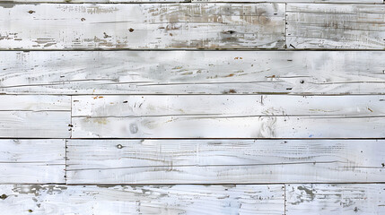 a close-up view of white wooden planks with visible grain and texture - obrazy, fototapety, plakaty