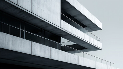 Fototapeta premium edificio fotografía abstracta minimalista