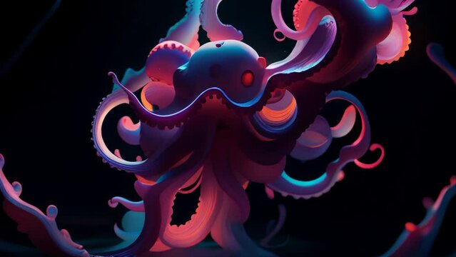 AI Generated Underwater Sea Creature