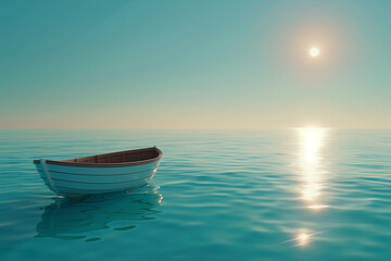 Naklejka premium Calm Waters