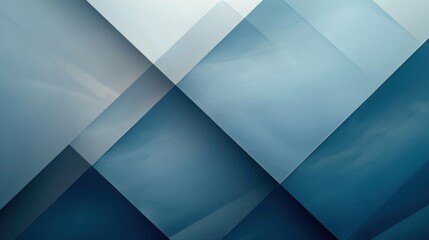 Obraz premium Abstract shapes in shades of blue and gray represent business women’s information.