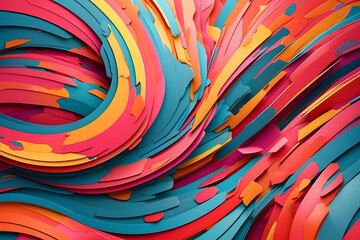 abstract colorful background, AI Generation image