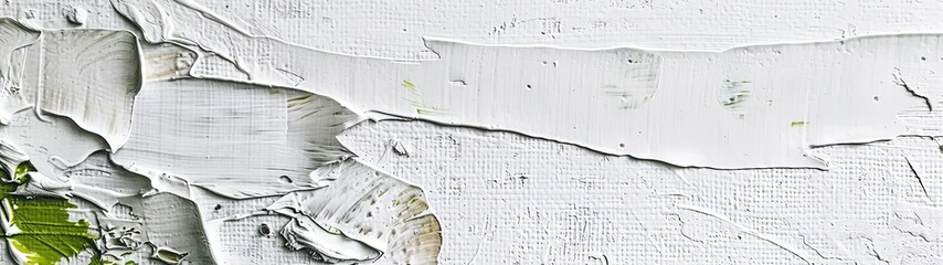 Obraz premium Dynamic abstract background with a mixture of lime-green and white oil paint strokes, can be utilized for printed materials such as brochures, flyers, and business cards.