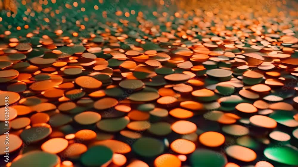 Aufkleber circle object background generative ai