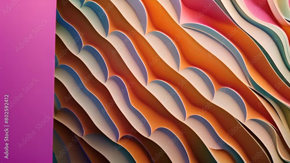 Poster close up of a paper wall texture generative ai