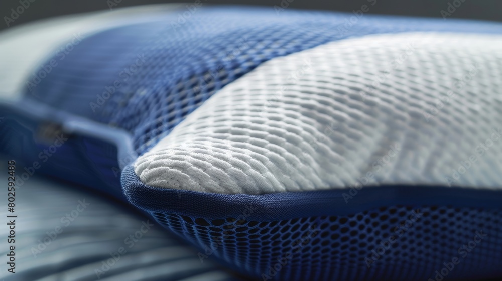 Poster a smart pillow that adjusts its firmness and height to match the users sleeping position for maximum