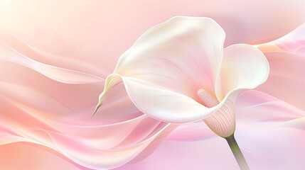 Fototapeta na wymiar Calla lilies
