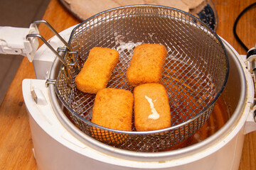 Fried Mozzarella Cheese Sticks ,