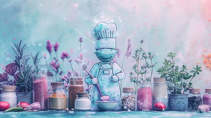 The Tiny Chef: A Culinary Adventure in Art