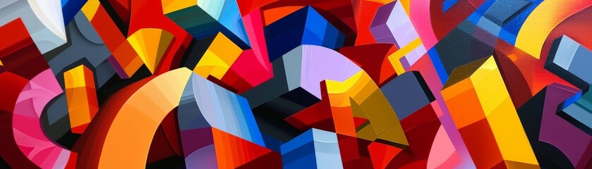 Fototapeta premium This is an abstract painting