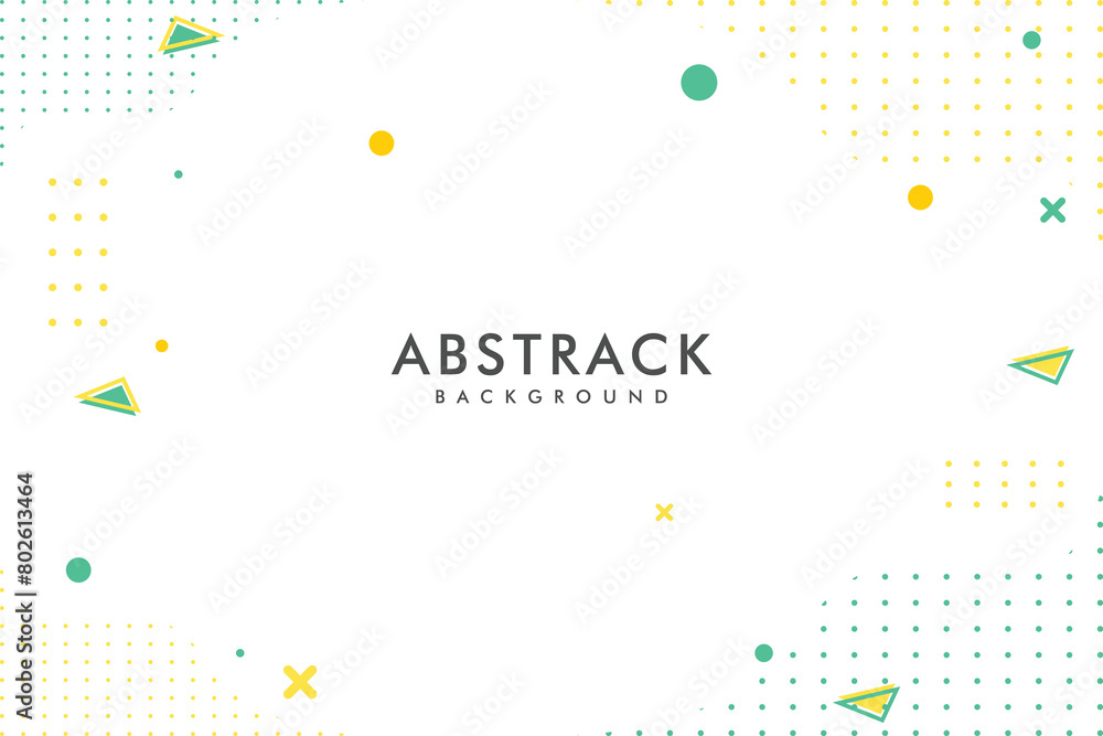 Poster white abstrack background with simple vector template eps 10