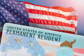Green Card US Permanent resident card. Immigrant ID documents. USA Electronic Diversity Visa...