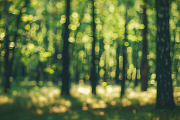 blurred photograph of Forest, outoffocus photograp.