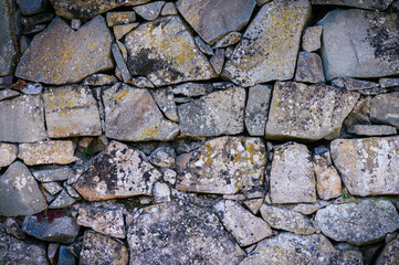 Retro style design decorative irregular cracked real stone wall surface motley stone 3