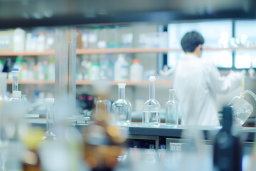 blurred photograph of Laboratory.