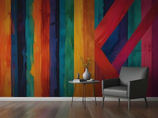Vibrant Textured Wallpaper: Infusing Personality and Energy into Commercial Spaces