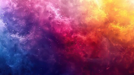 Obraz premium A colorful background with a white, pink, yellow and blue. The background is filled with bright colors and it gives off a feeling of excitement and energy