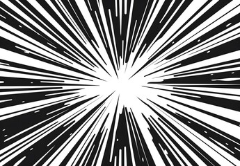 comic book vector background with radiating rays