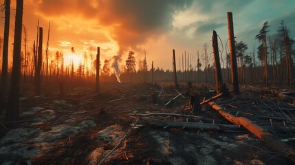 serious forest fire tragedy