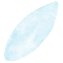 Abstract Elliptical Watercolor Decor