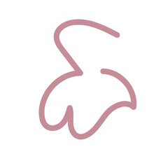 Obraz premium Abstract shapes squiggle lines vector 