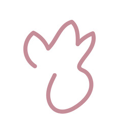 Abstract shapes squiggle lines vector 