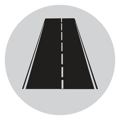 highway icon vectors illustration