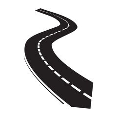 highway icon vectors illustration