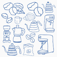 Coffee Tools Collection.eps