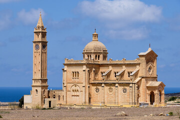 Basilica of the National Shrine of the Blessed Virgin of Ta' Pinu is a Roman Catholic minor...