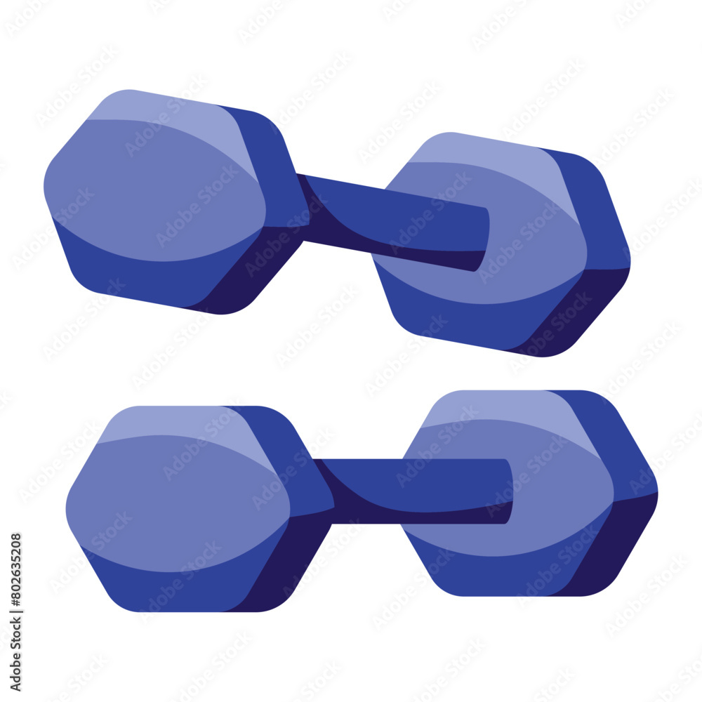 Wall mural gym equipment dumbbell