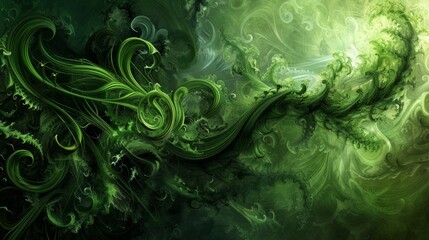 abstract green background, green wallaper