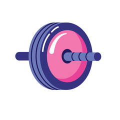 gym equipment wheel ab