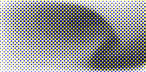 Glossy pattern halftone and dots background pop art template and texture illustration with colorful seamless pattern, abstract rainbow background with texture and pattern in multicolor gradient.