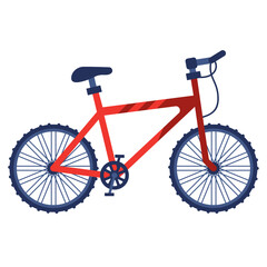 bicycle equipment illustration